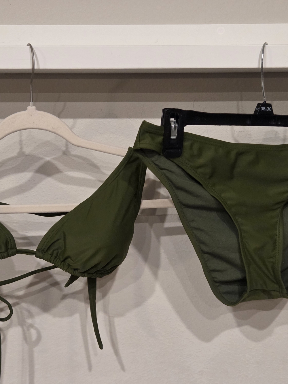 Arizona Jean Company Olive Green Women's Bikini Set